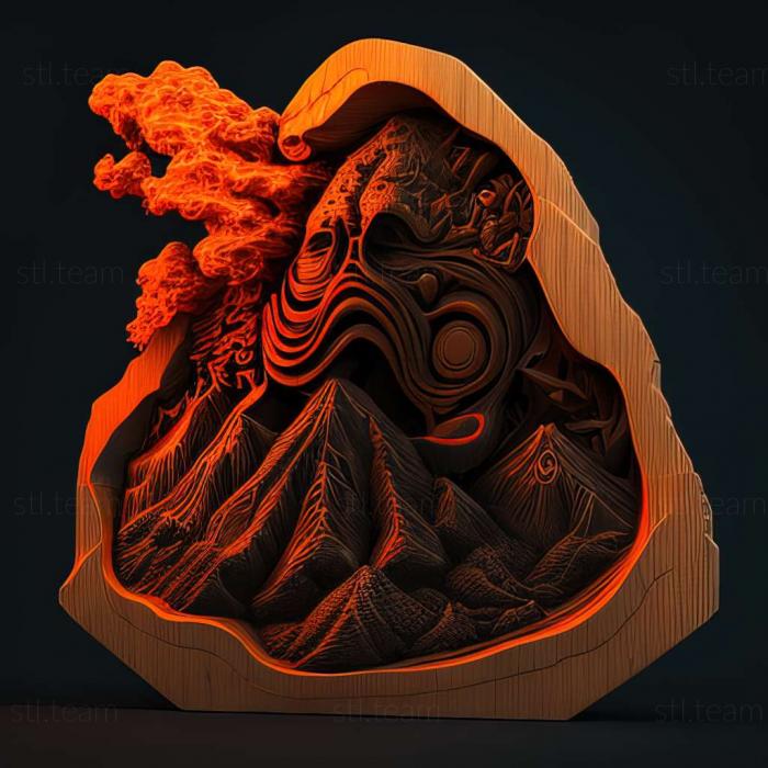 3D модель Игра вулканоиды (STL)